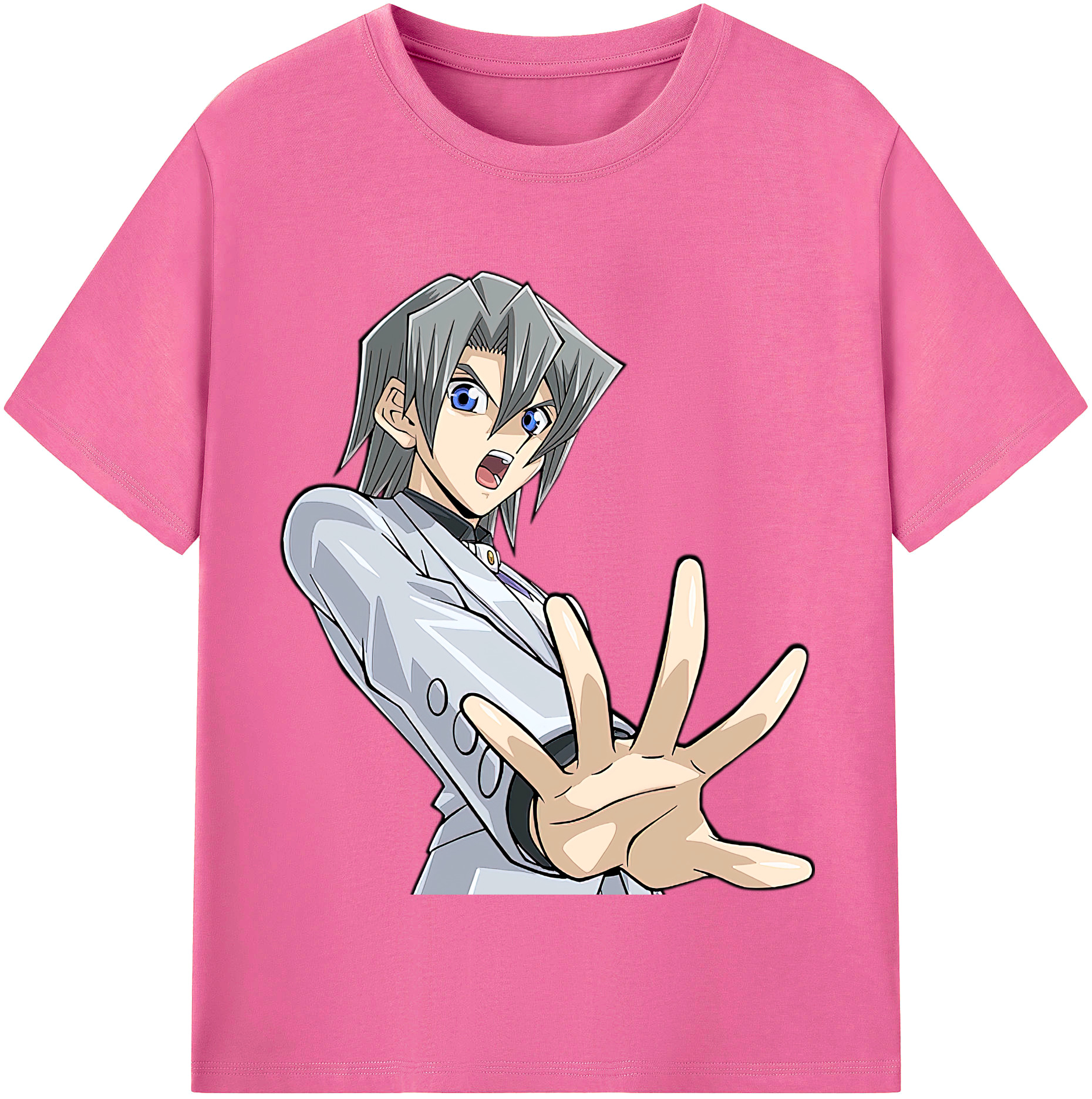 （画像用） 遊☆戯☆王 Yu-Gi-Oh! レディースカジュアルプリントTシャツ（綿100％）